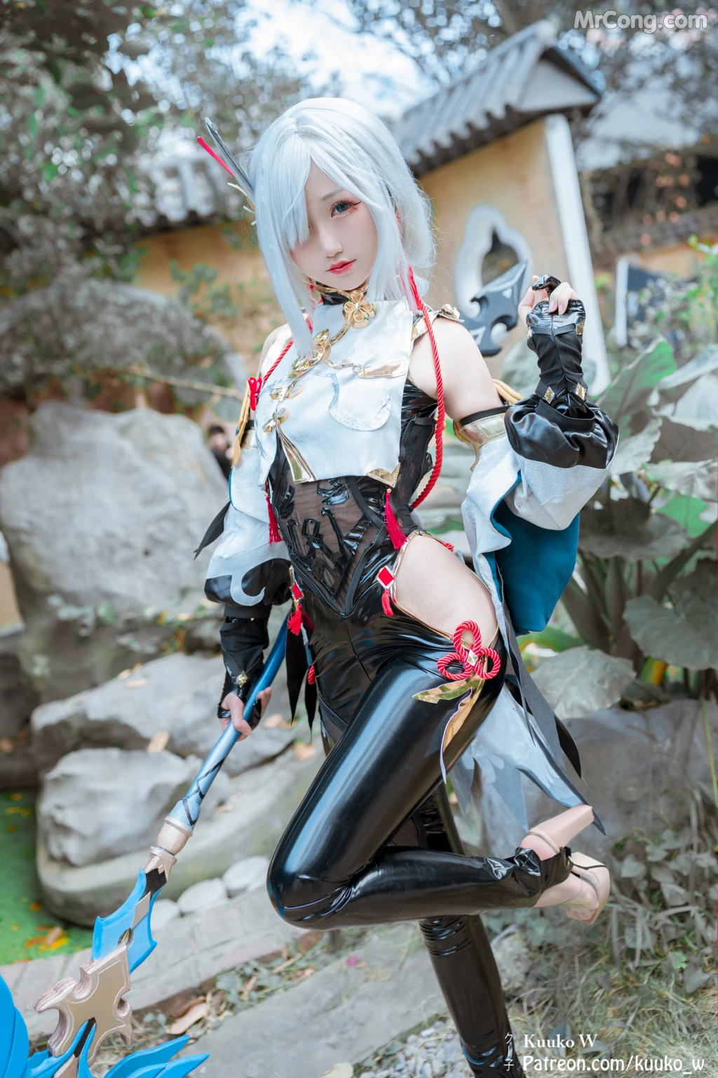Coser@KuukoW No.054: Shenhe (48 photos)