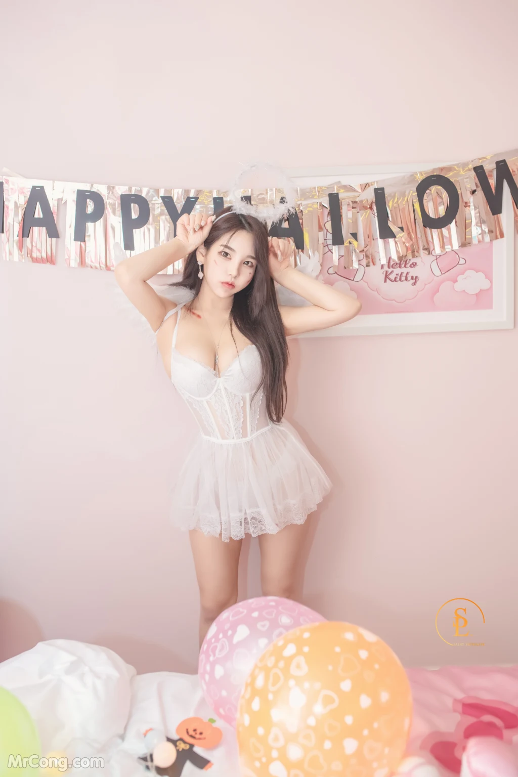 SAINT Photolife - Zzyuri (쮸리): Vol.16 Pink Halloween (58 photos) 7 SAINT Photolife - Zzyuri (쮸리): Vol.16 Pink Halloween (58 photos) 7