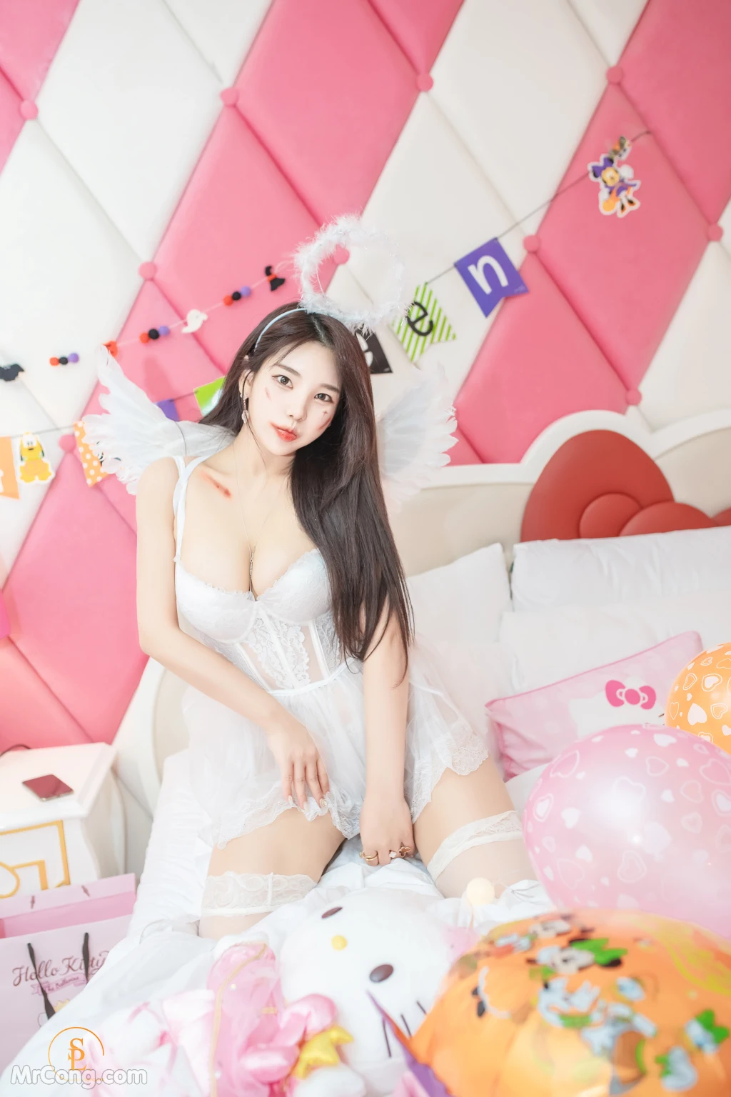 SAINT Photolife - Zzyuri (쮸리): Vol.16 Pink Halloween (58 photos) 12 SAINT Photolife - Zzyuri (쮸리): Vol.16 Pink Halloween (58 photos) 12
