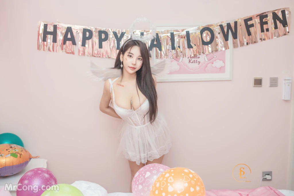 SAINT Photolife - Zzyuri (쮸리): Vol.16 Pink Halloween (58 photos) 9 SAINT Photolife - Zzyuri (쮸리): Vol.16 Pink Halloween (58 photos) 9