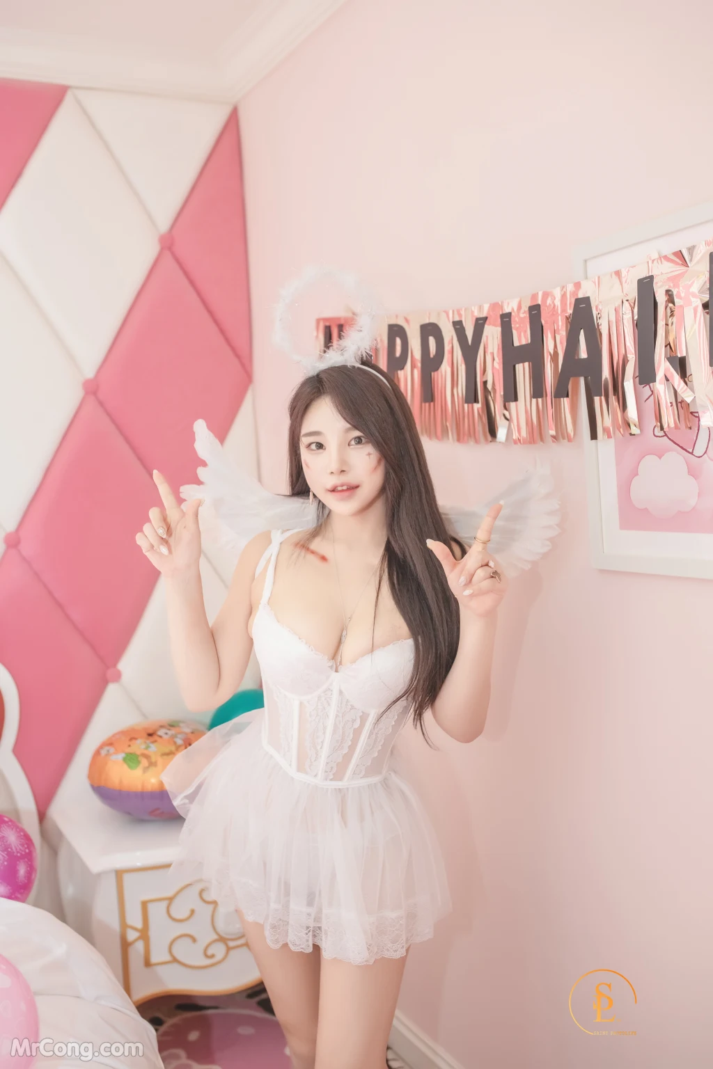 SAINT Photolife - Zzyuri (쮸리): Vol.16 Pink Halloween (58 photos) 10 SAINT Photolife - Zzyuri (쮸리): Vol.16 Pink Halloween (58 photos) 10