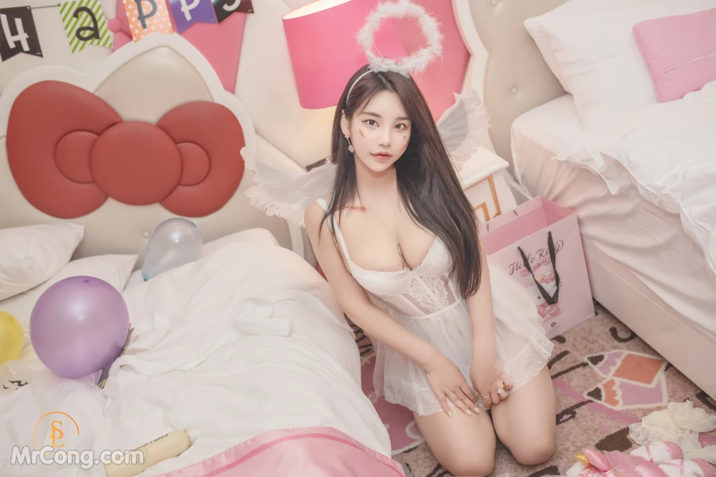 SAINT Photolife - Zzyuri (쮸리): Vol.16 Pink Halloween (58 photos) 13 SAINT Photolife - Zzyuri (쮸리): Vol.16 Pink Halloween (58 photos) 13