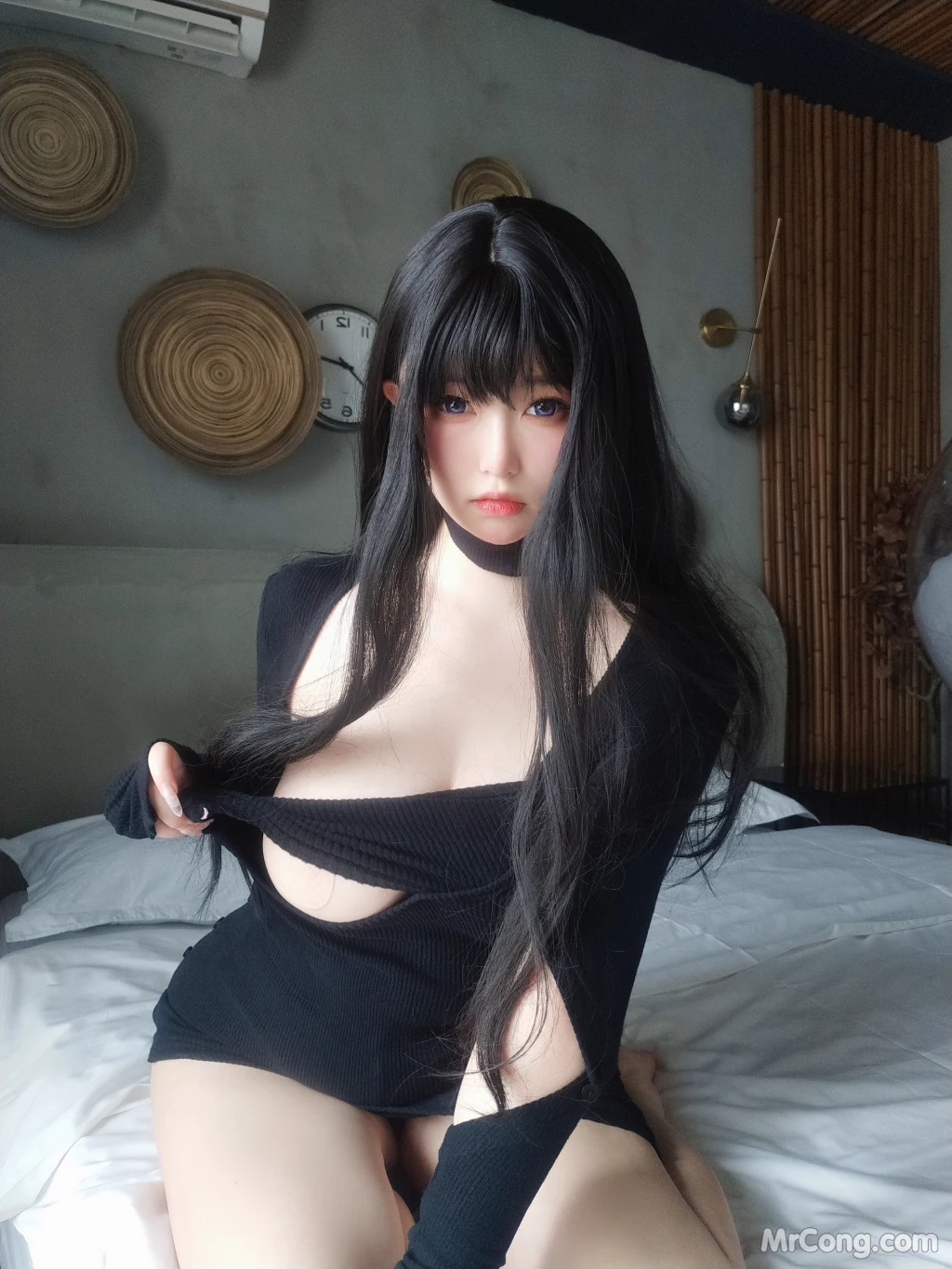 Coser@女主K: 害羞的妹妹 (17 photos)