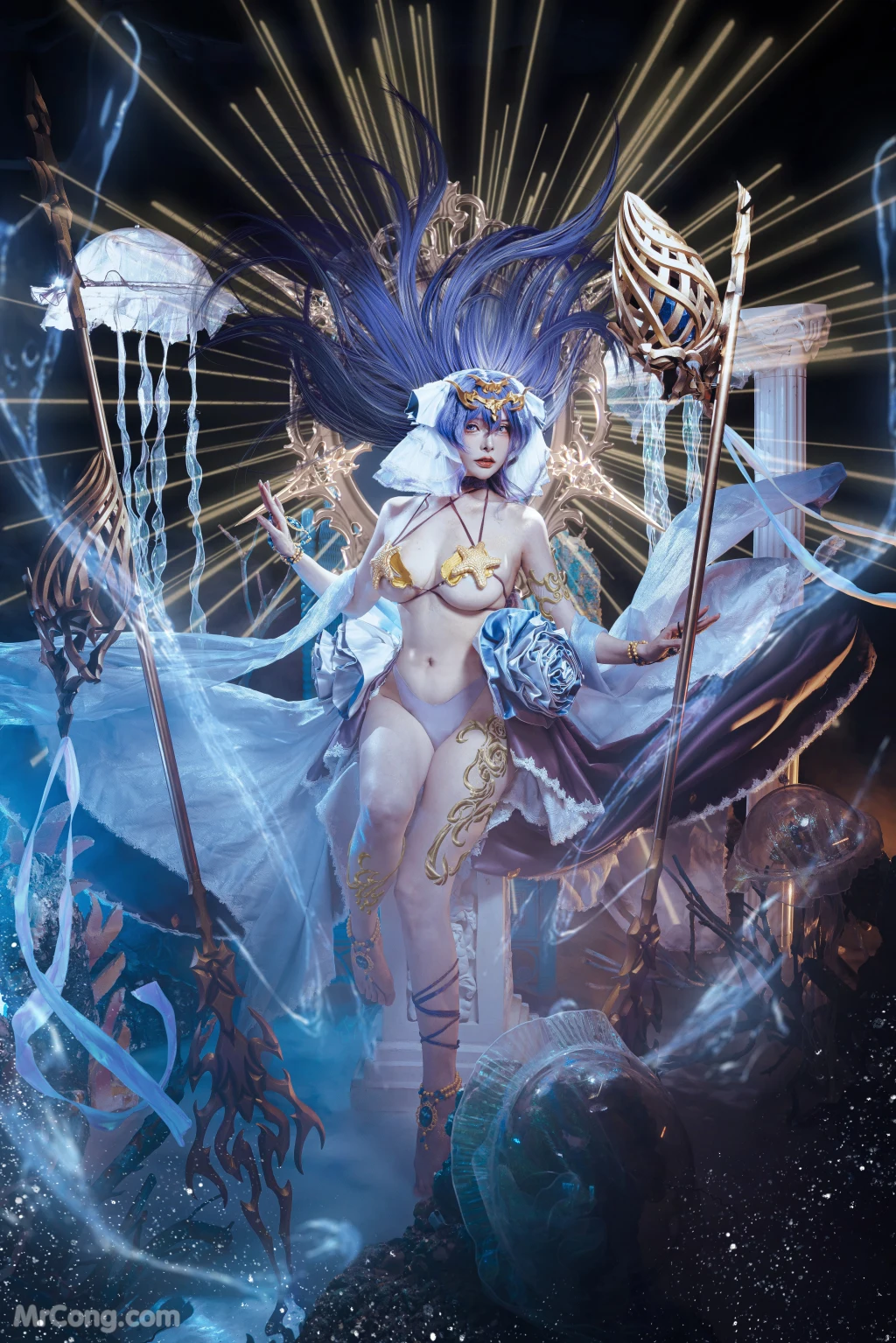 Coser@Xia Xiao Qiu Qiu Qiu (夏小秋秋秋) No.121: 波塞冬 (20 photos)