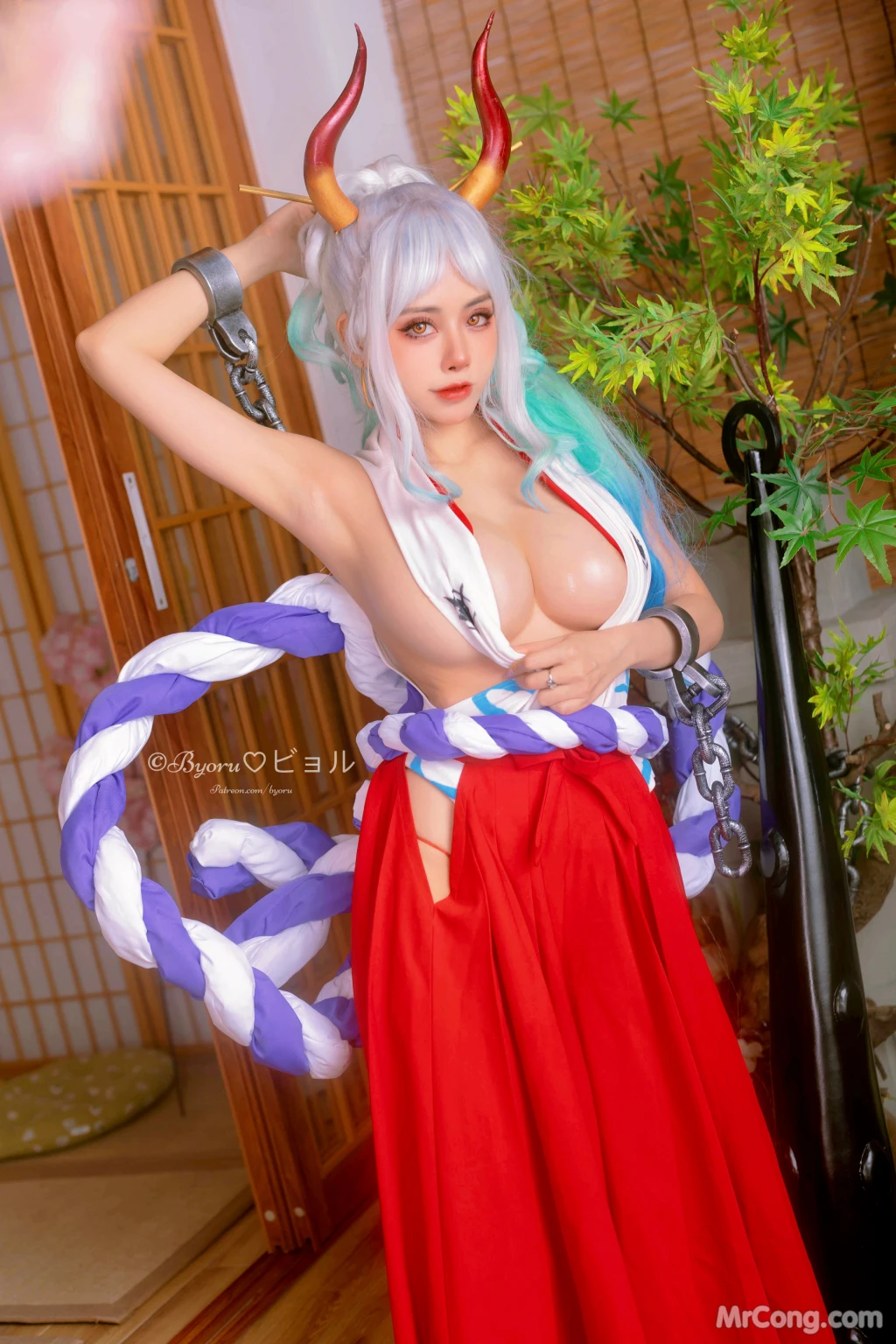 Coser@Byoru: Yamato One Piece (63 photos)