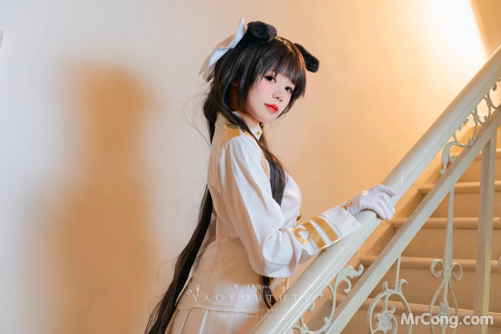 Coser@黏黏团子兔: 八月T3专属特典『爱宕』& 八月T3专属舞蹈『Excuse me』 (49 photos )