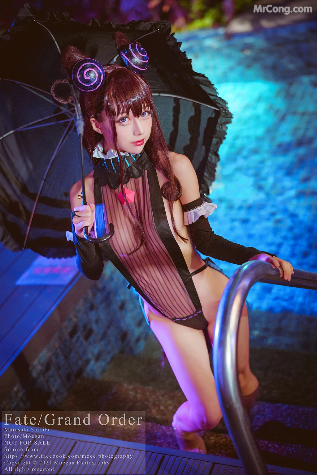 Coser@沖田凜花Rinka: 紫式部 (17 photos)