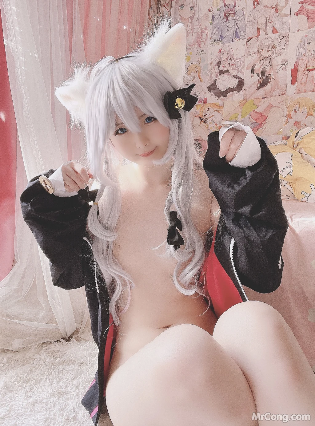 Coser@习呆呆: Fantia4月订阅 (48 photos )