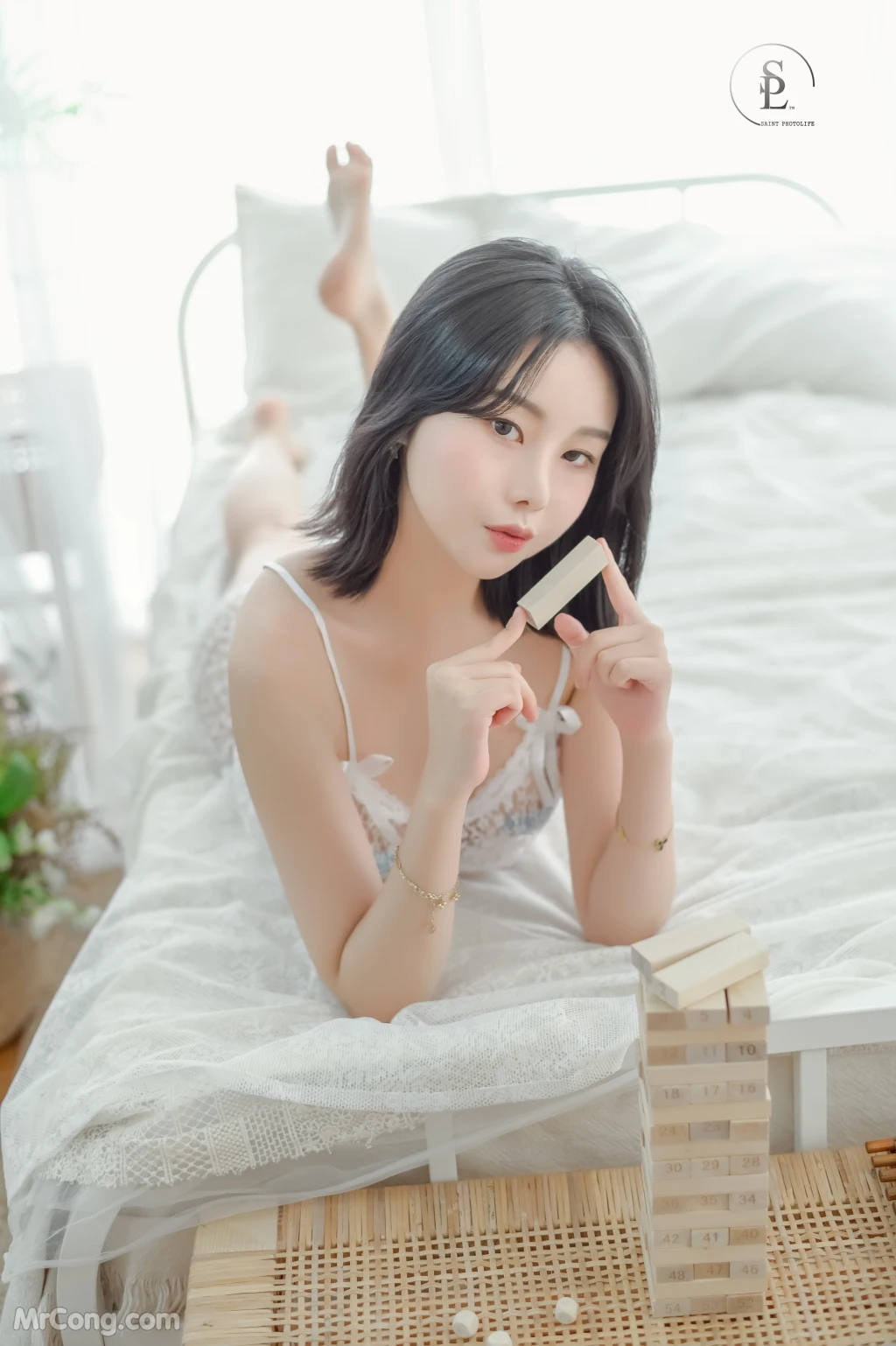 SAINT Photolife - Yuna (유나): No.32 Jenga (60 photos)