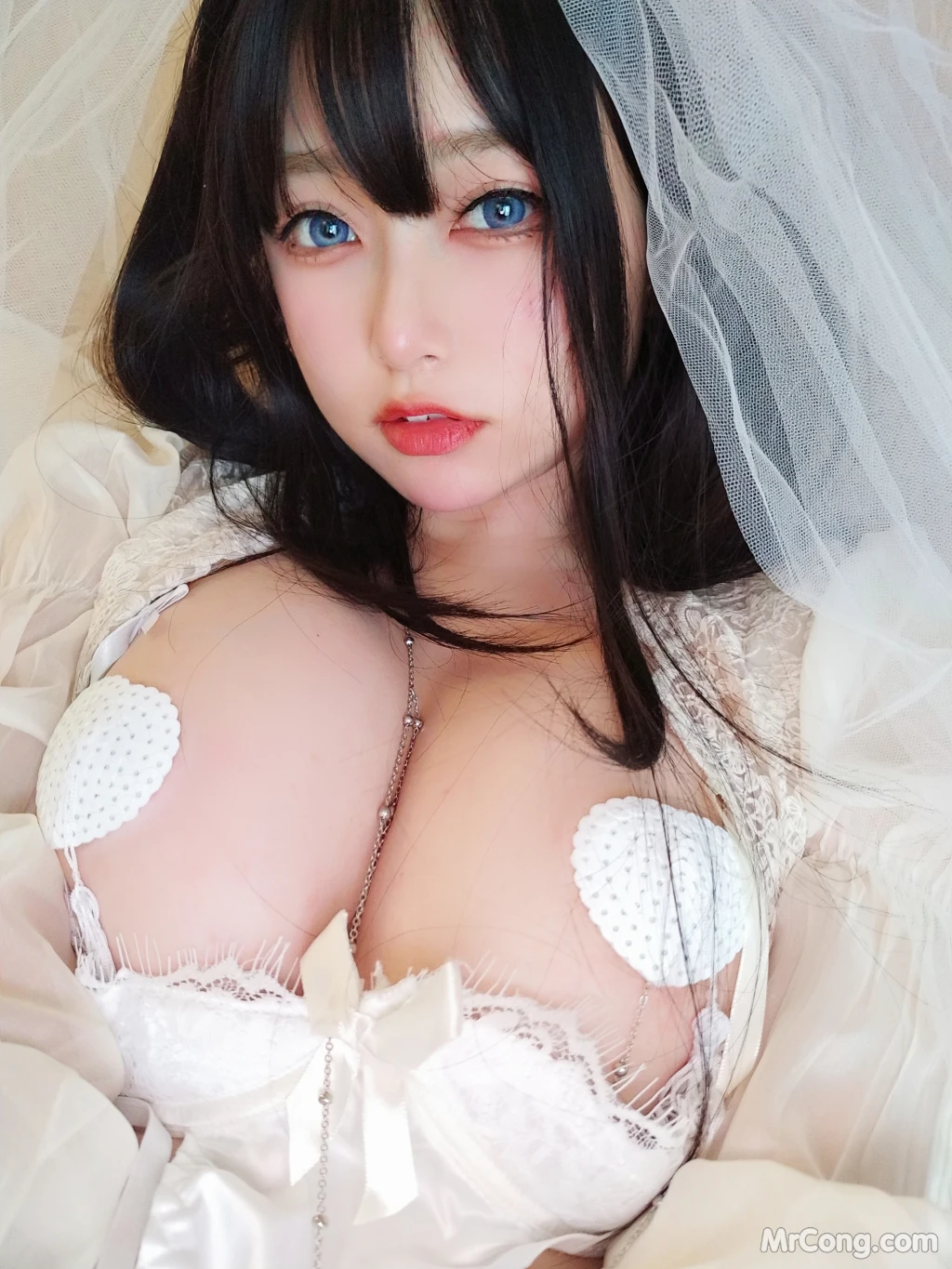 Coser@女主K: 白双子 (75 photos) 13 Coser@女主K: 白双子 (75 photos) 13