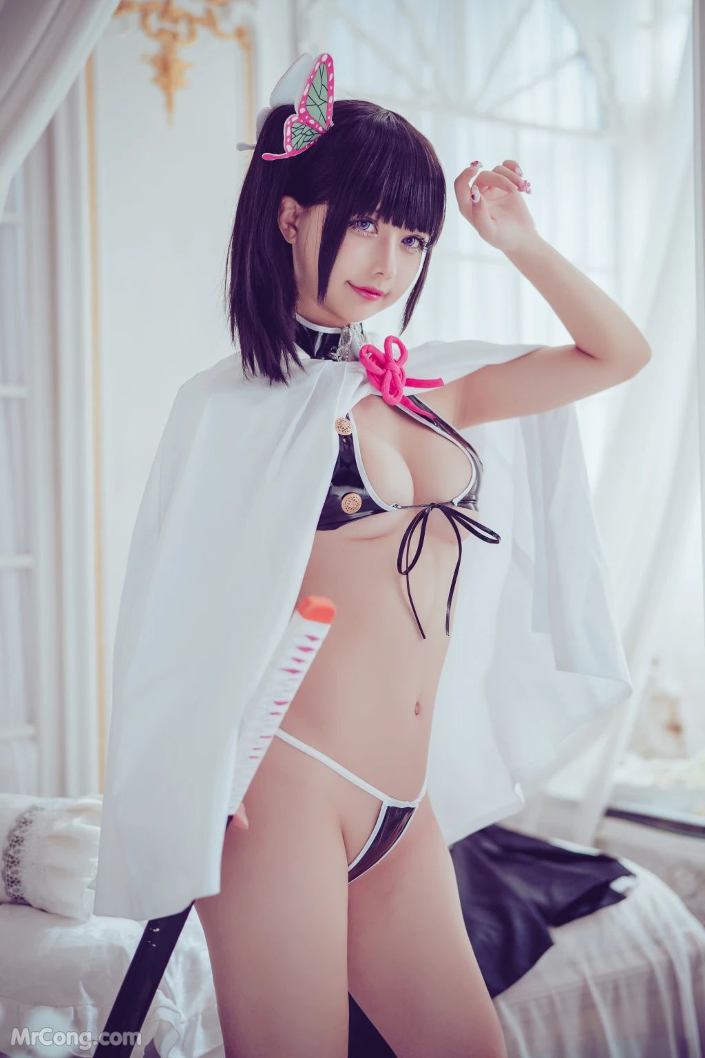 Coser@沖田凜花Rinka: Kanao Tsuyuri (31 photos)