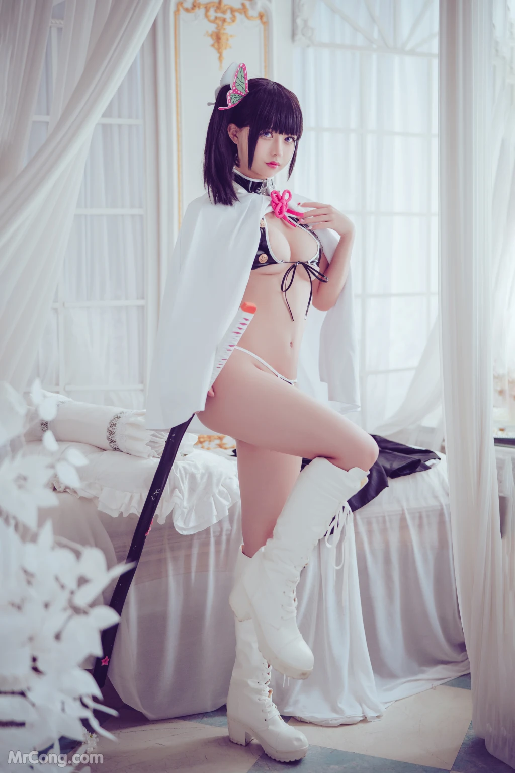 Coser@沖田凜花Rinka: Kanao Tsuyuri (31 photos)