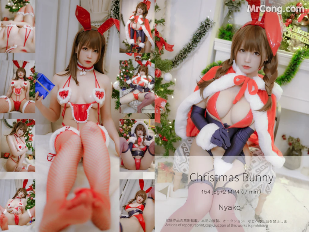 Coser@Nyako喵子: Christmas Bunny (157 photos) 14 Coser@Nyako喵子: Christmas Bunny (157 photos) 14