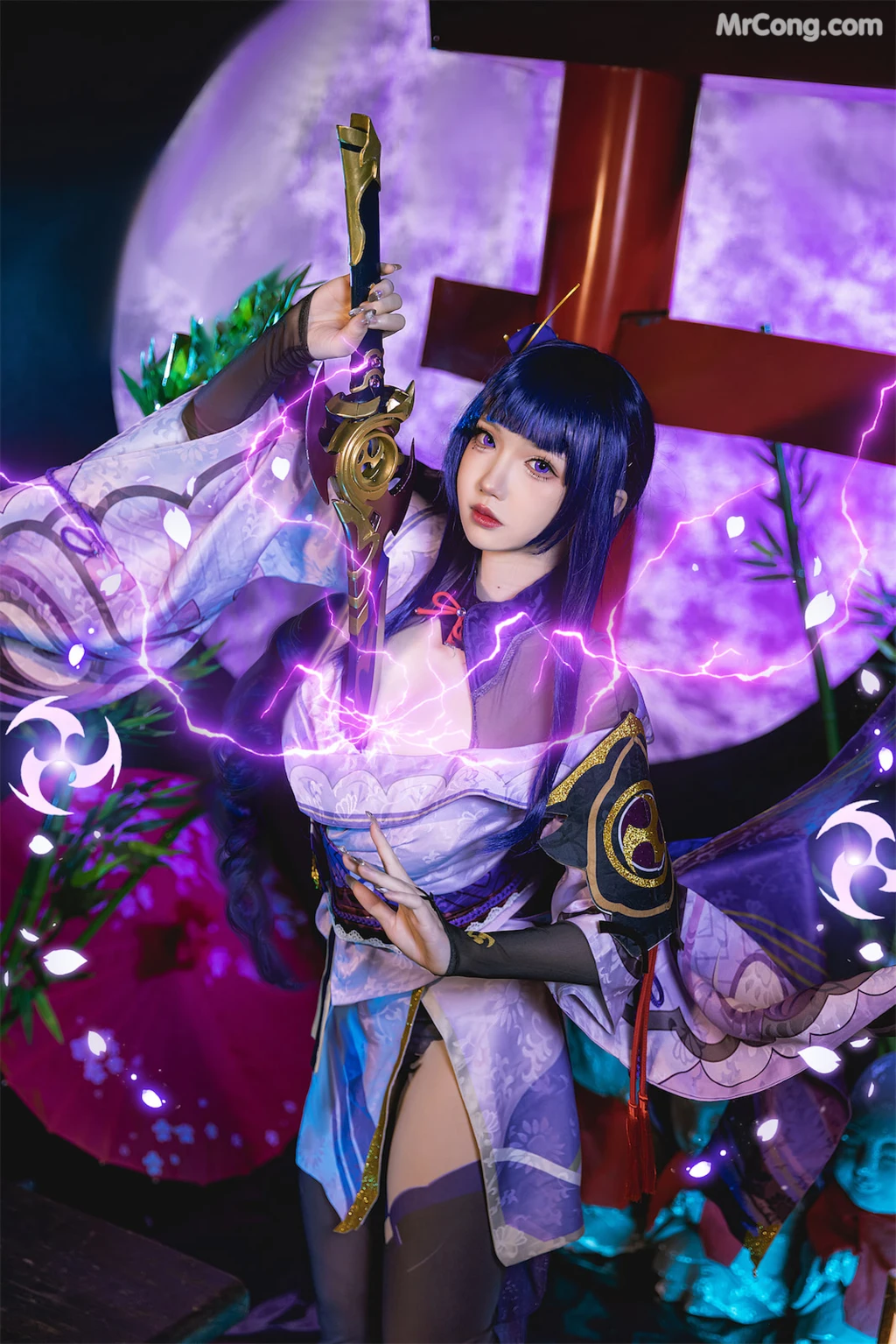 Coser@雪晴Astra (雪晴嘟嘟) Vol.042: 雷电将军 (63 photos)