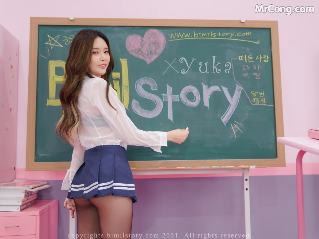 [Bimilstory] Yuka (유카): Yuka is in Secret Class (89 photos )