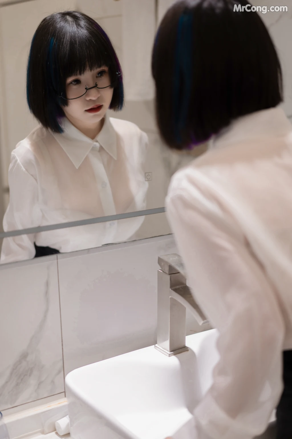Coser@晕崽Zz: -迷情小秘 (62 photos)