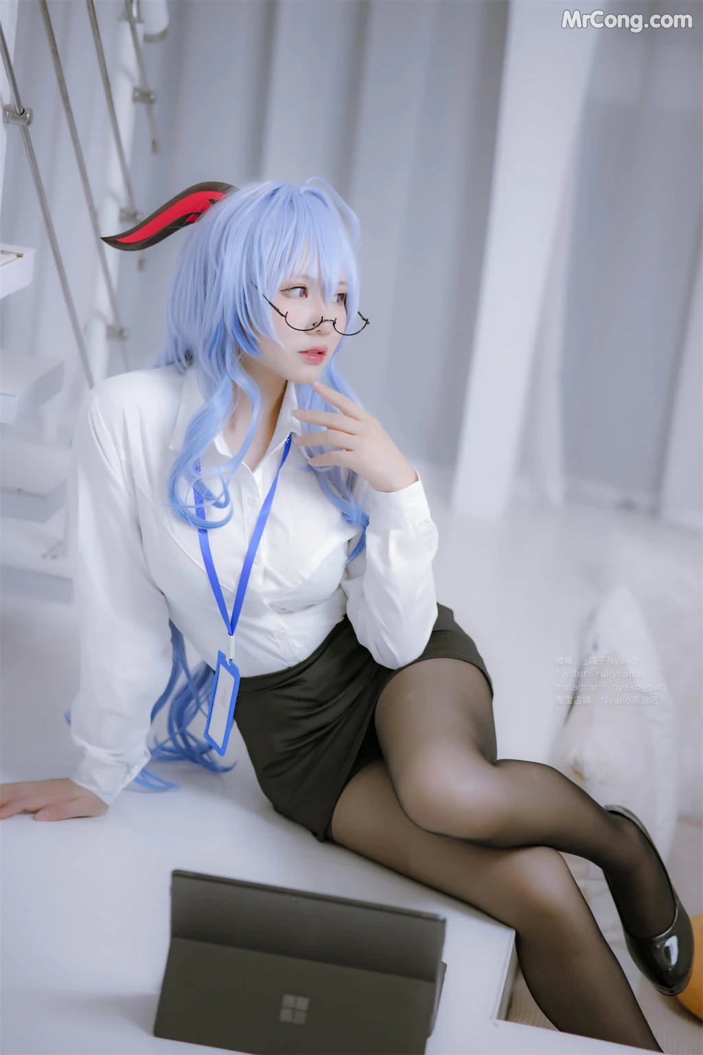Coser@Nyako喵子: OL (79 photos)