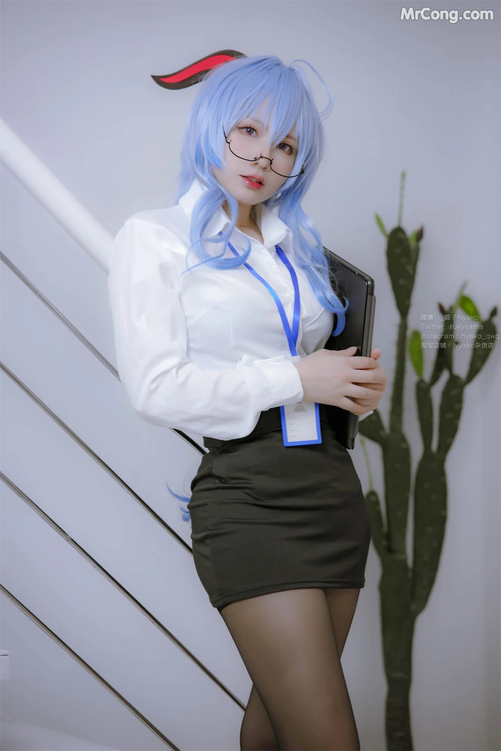 Coser@Nyako喵子: OL (79 photos)