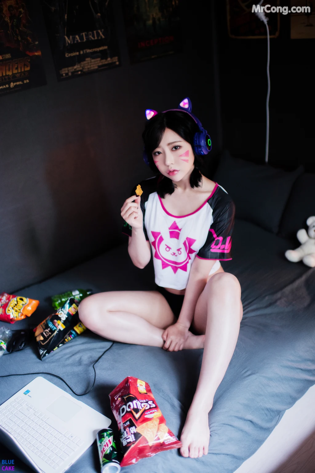 [BLUECAKE] Luci (루시): Hello I am D.Va Kim (80 photos)