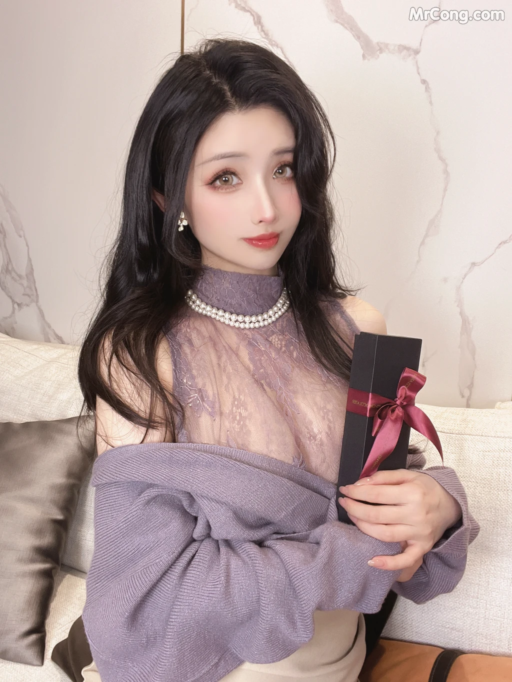 Coser@rioko凉凉子 Vol.112: 情人节巧克力 (40 photos )