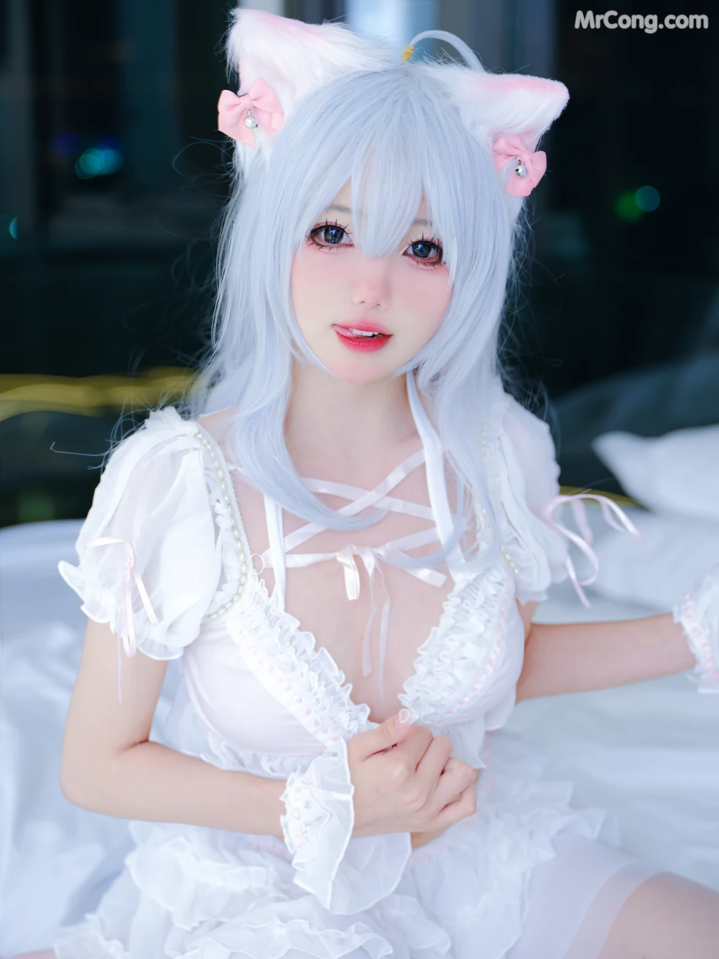 Coser@黏黏团子兔: 粉欲私房 (15 photos)