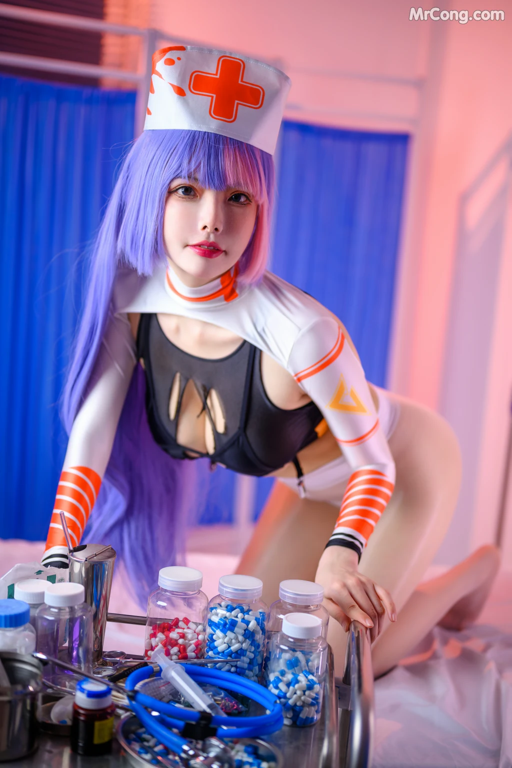 Coser@Xia Xiao Qiu Qiu Qiu (夏小秋秋秋) No.076: 专属护士 (68 photos ) 7 Coser@Xia Xiao Qiu Qiu Qiu (夏小秋秋秋) No.076: 专属护士 (68 photos ) 7
