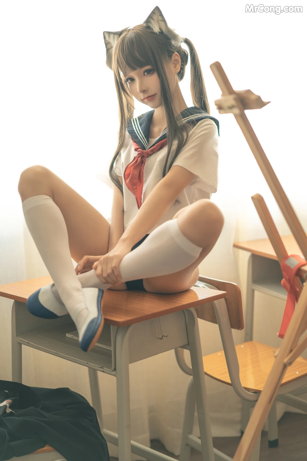Coser@蠢沫沫 (chunmomo): After School (130 photos) 8 Coser@蠢沫沫 (chunmomo): After School (130 photos) 8