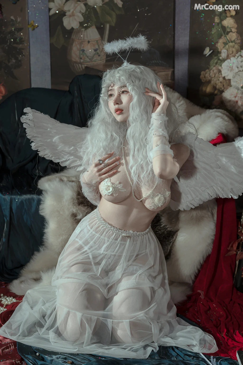Coser@云溪溪 (Yunx1x1) Vol.034: 天使 (50 photos)
