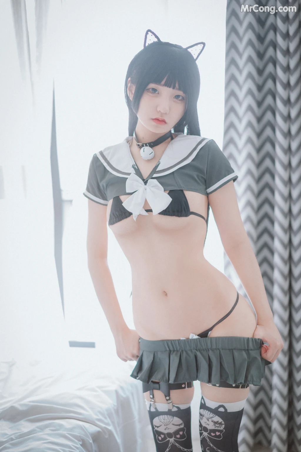 DJAWA Photo - Jeong Jenny (정제니): "Katzenmädchen in Schuluniform" (42 photos) 10 DJAWA Photo - Jeong Jenny (정제니): "Katzenmädchen in Schuluniform" (42 photos) 10