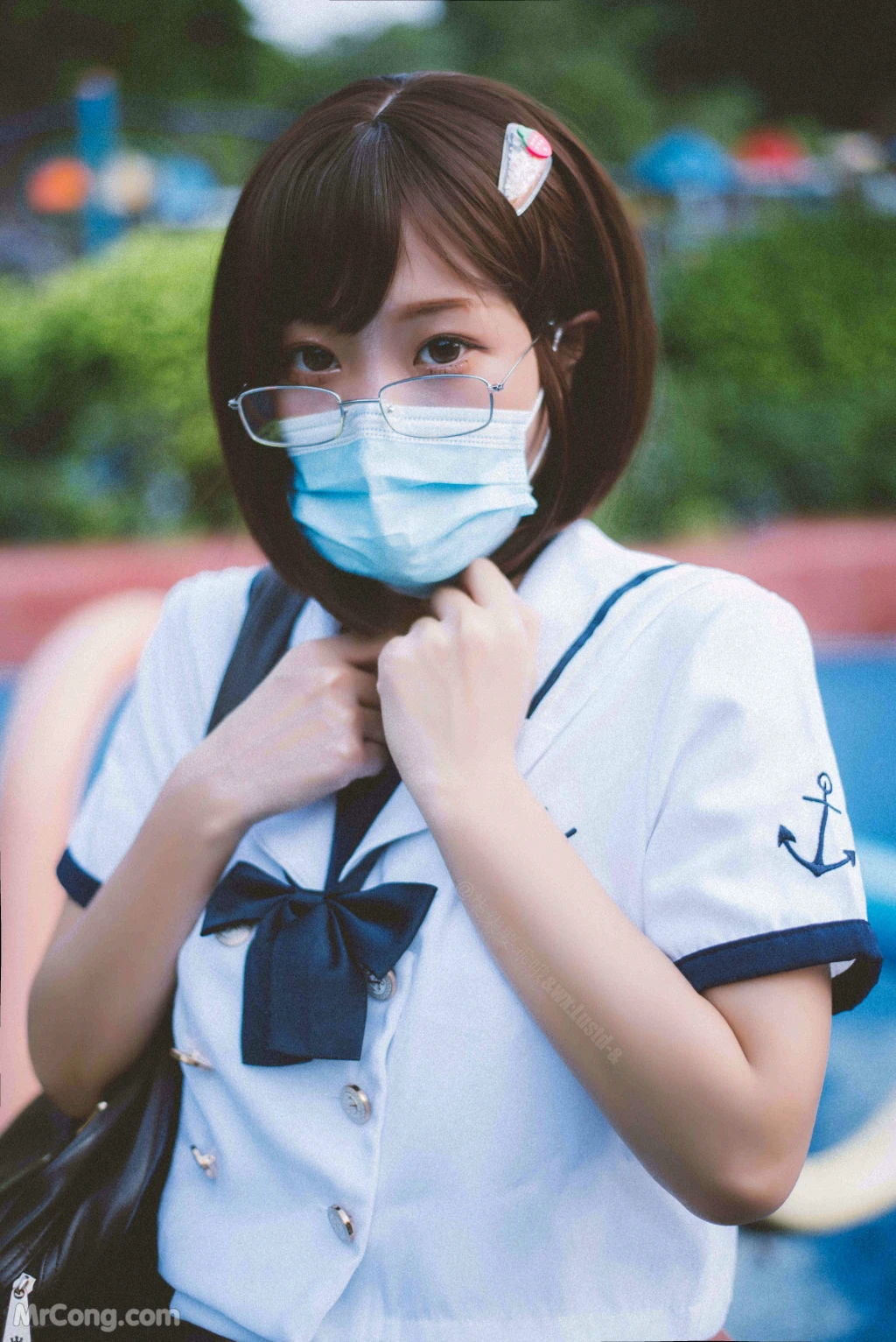 Coser@柒柒要乖哦: 乐园JK (37 photos)