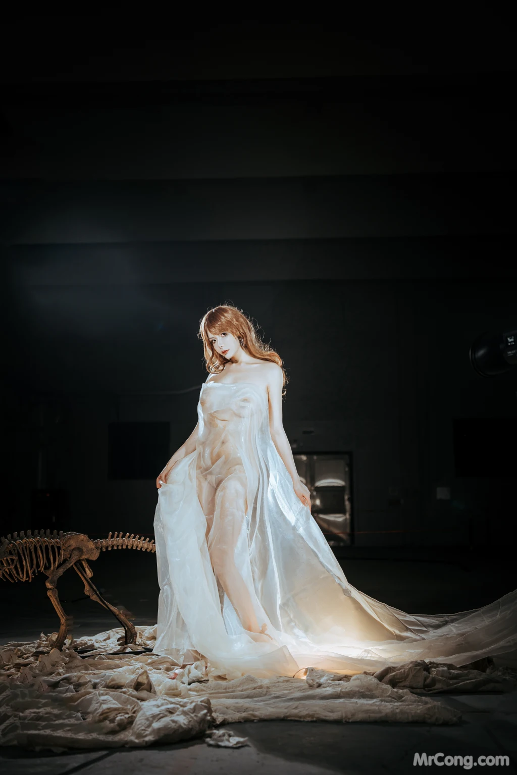 Coser@Xia Xiao Qiu Qiu Qiu (夏小秋秋秋) No.109: 纱 (66 photos)
