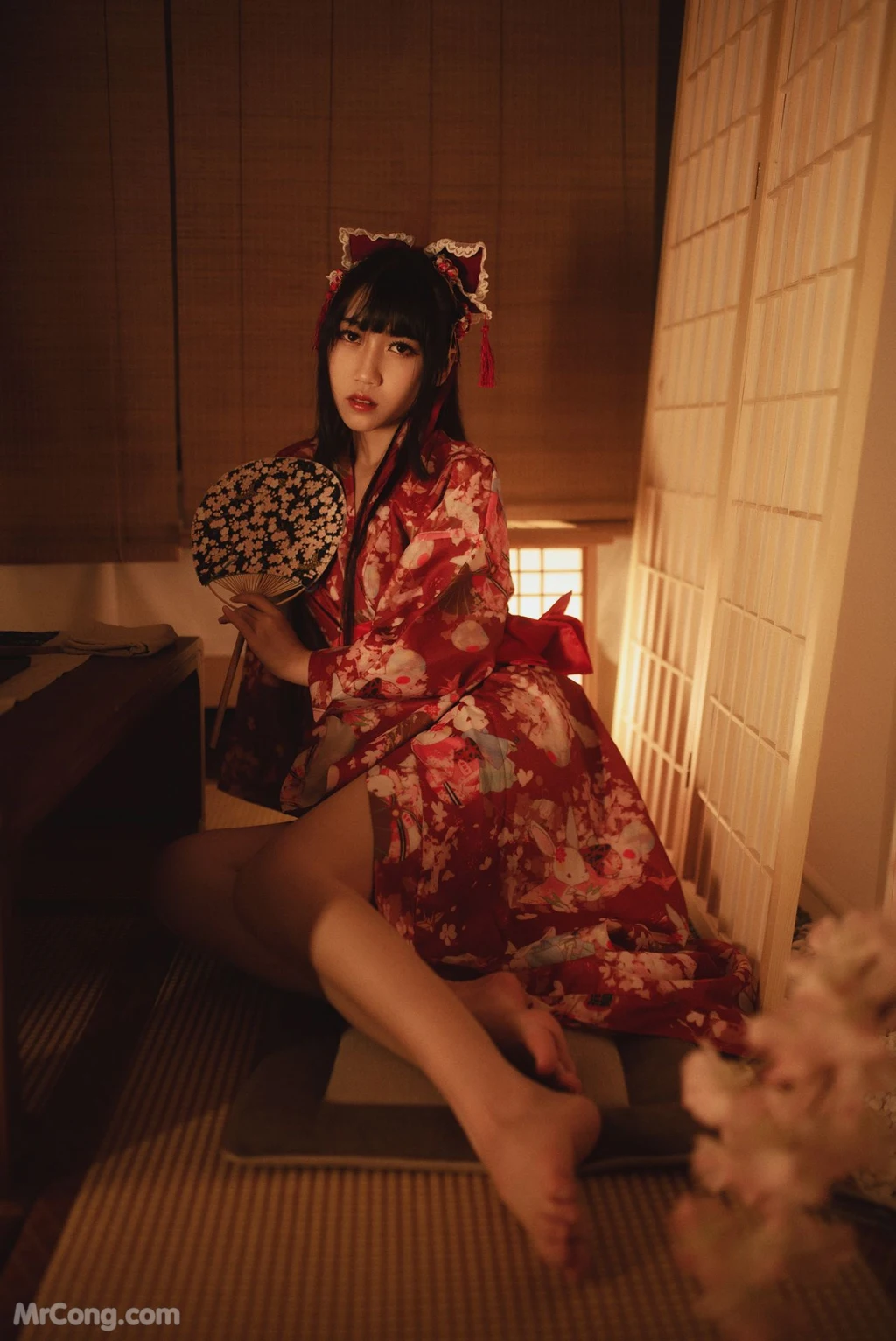 Coser@不呆猫: 捆绑和服 (110 photos )