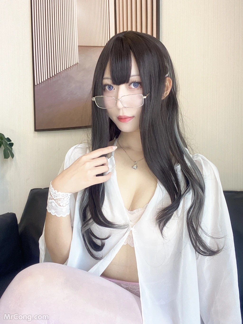 Coser@Money冷冷 No.027: 白挂 (59 photos)