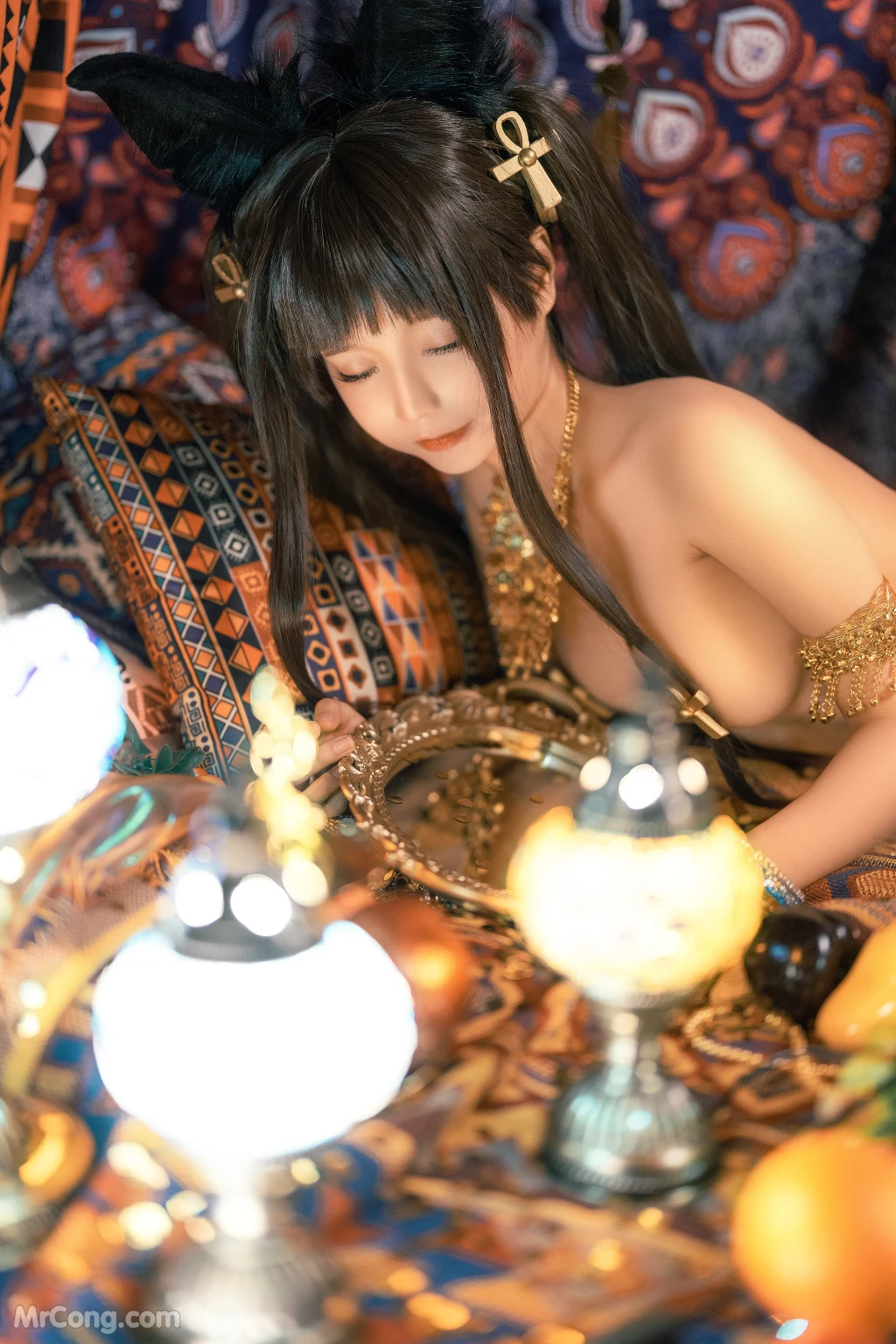 Coser@蠢沫沫 (chunmomo) Vol.148: 埃及喵 (40 photos)