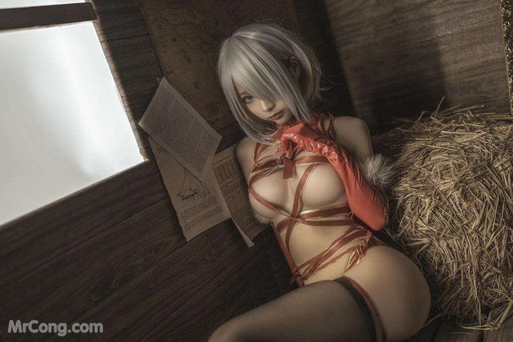 Coser@蠢沫沫 (chunmomo) Vol.145: 2B-圣诞 (70 photos)