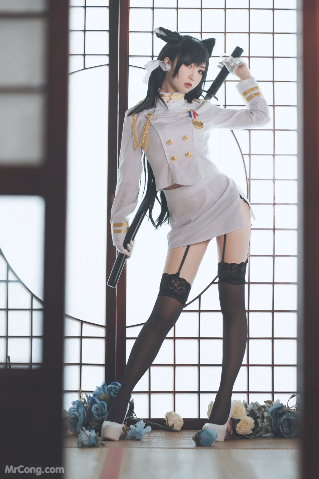 Coser@面饼仙儿 No.027: 爱宕原皮 (19 photos)