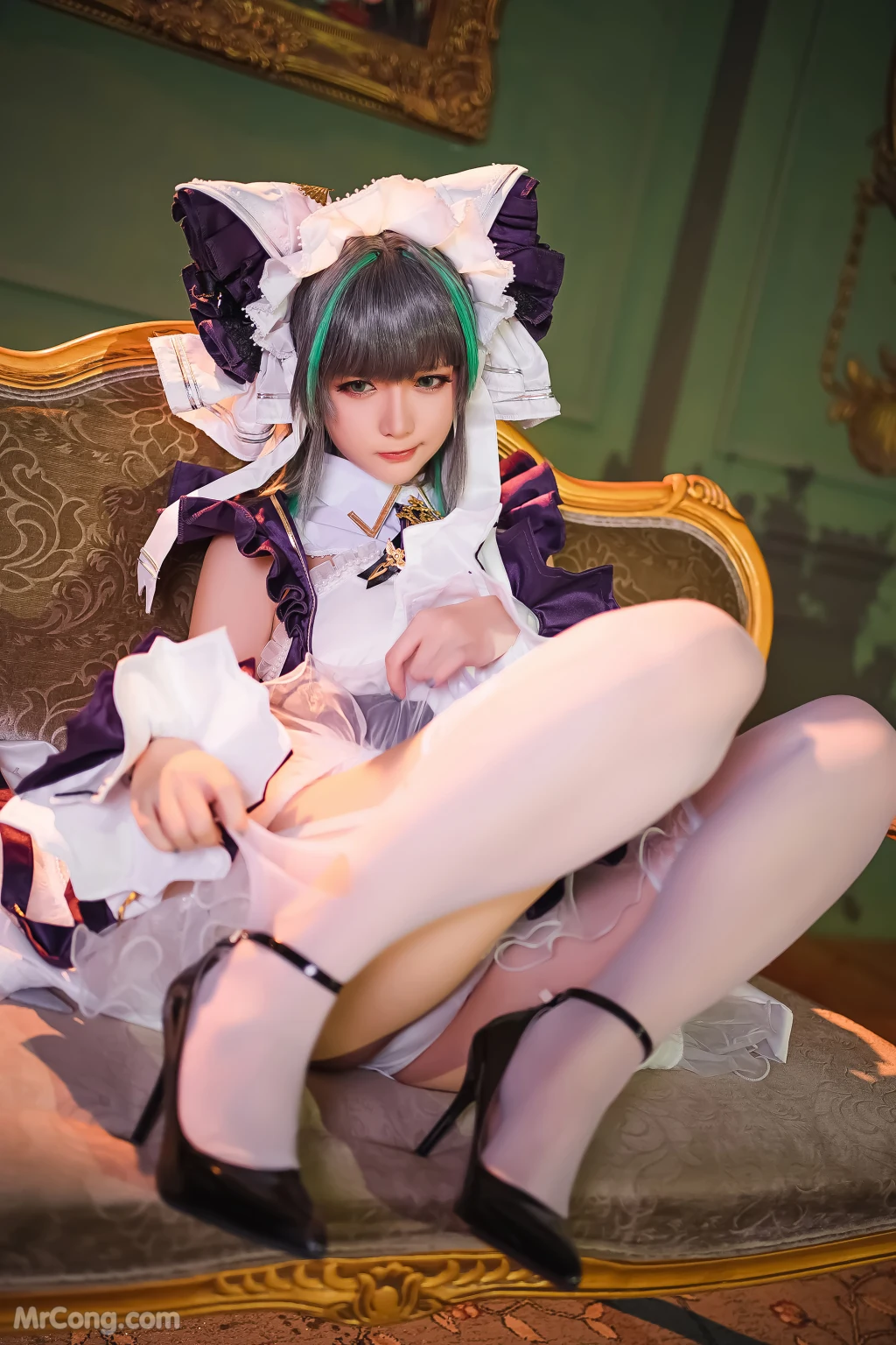 Coser@星之迟迟Hoshilily: Cheshire (Azur Lane) (50 photos)