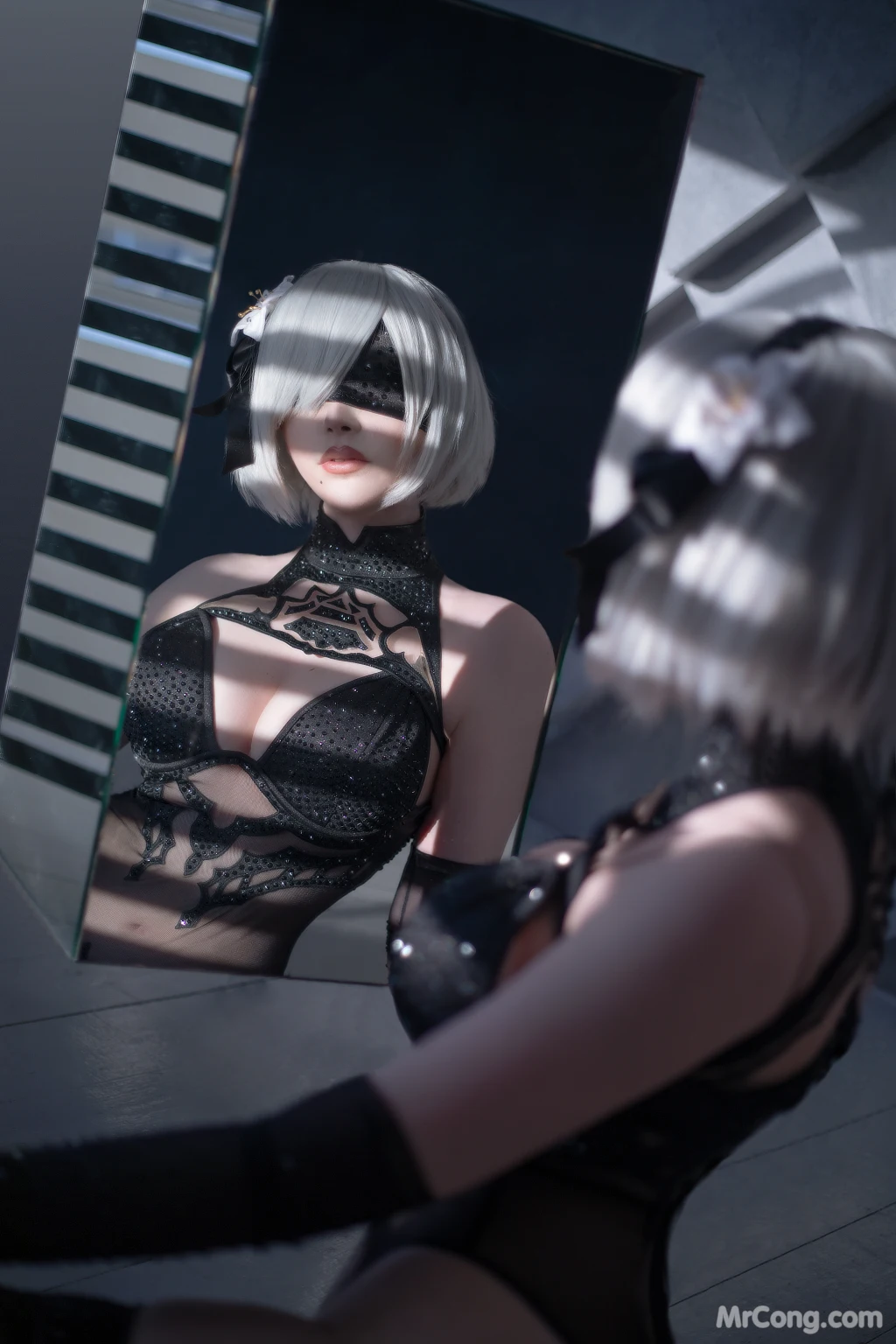 Coser@Sayathefox: 2B Cosplay + Lisa (16 photos) 5 Coser@Sayathefox: 2B Cosplay + Lisa (16 photos) 5