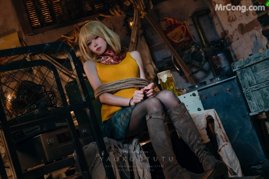Coser@黏黏团子兔: 生化危机4重置版 阿什莉 (58 photos ) 7 Coser@黏黏团子兔: 生化危机4重置版 阿什莉 (58 photos ) 7