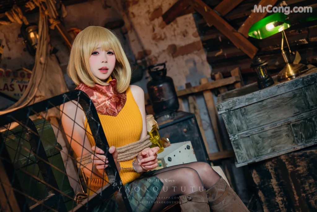 Coser@黏黏团子兔: 生化危机4重置版 阿什莉 (58 photos ) 10 Coser@黏黏团子兔: 生化危机4重置版 阿什莉 (58 photos ) 10