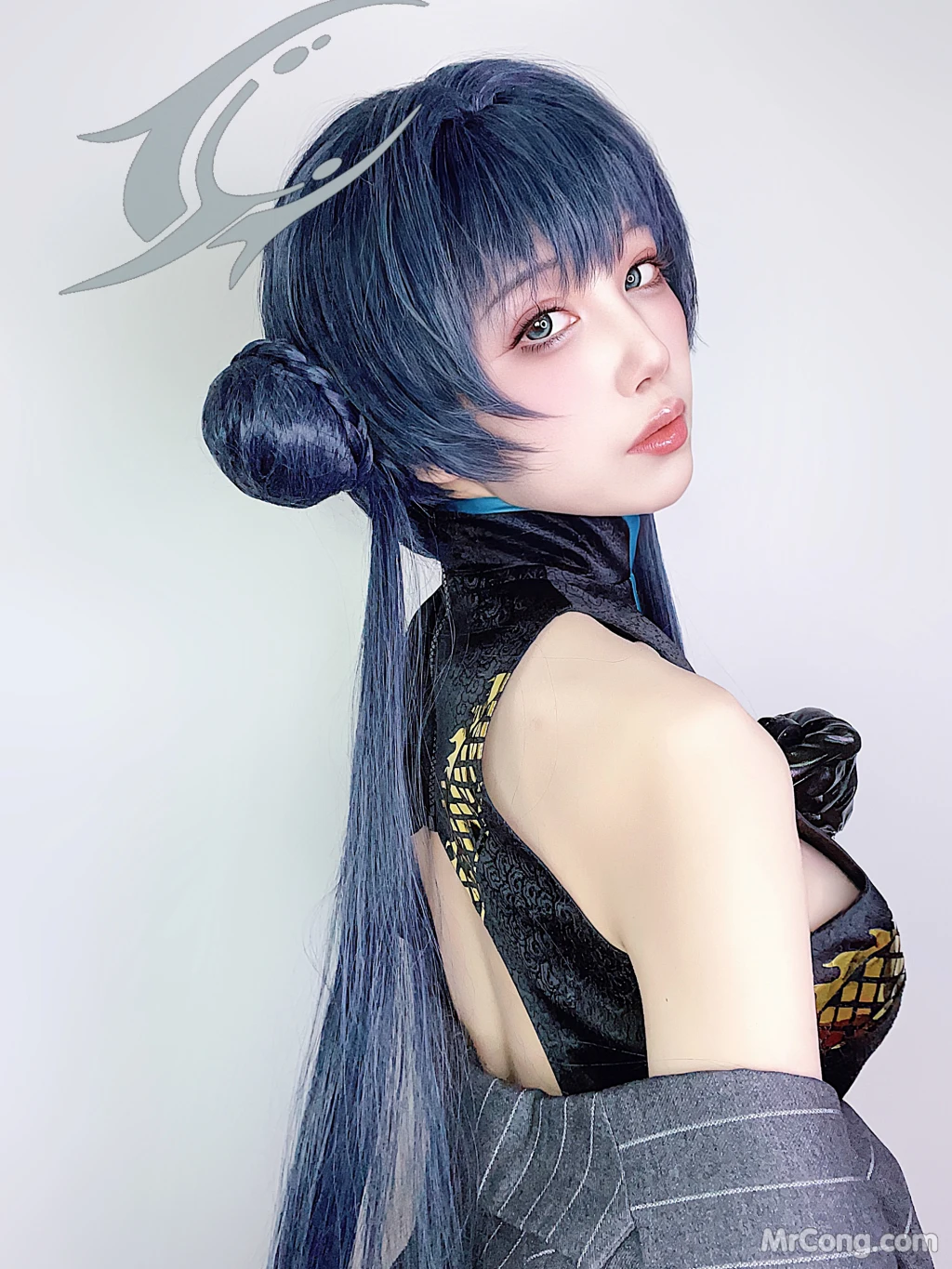 Coser@水淼Aqua Vol.154: Fantia 2023年03月套图 kisaki会长 (31 photos)