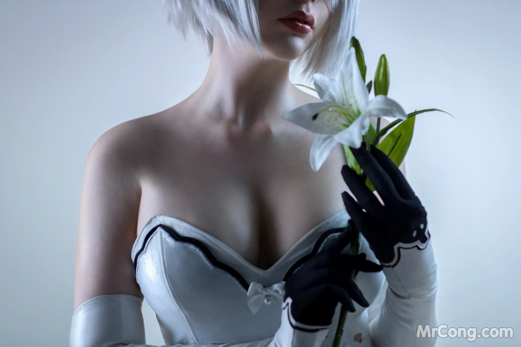 Coser@Sayathefox: 2B The White Body (10 photos)