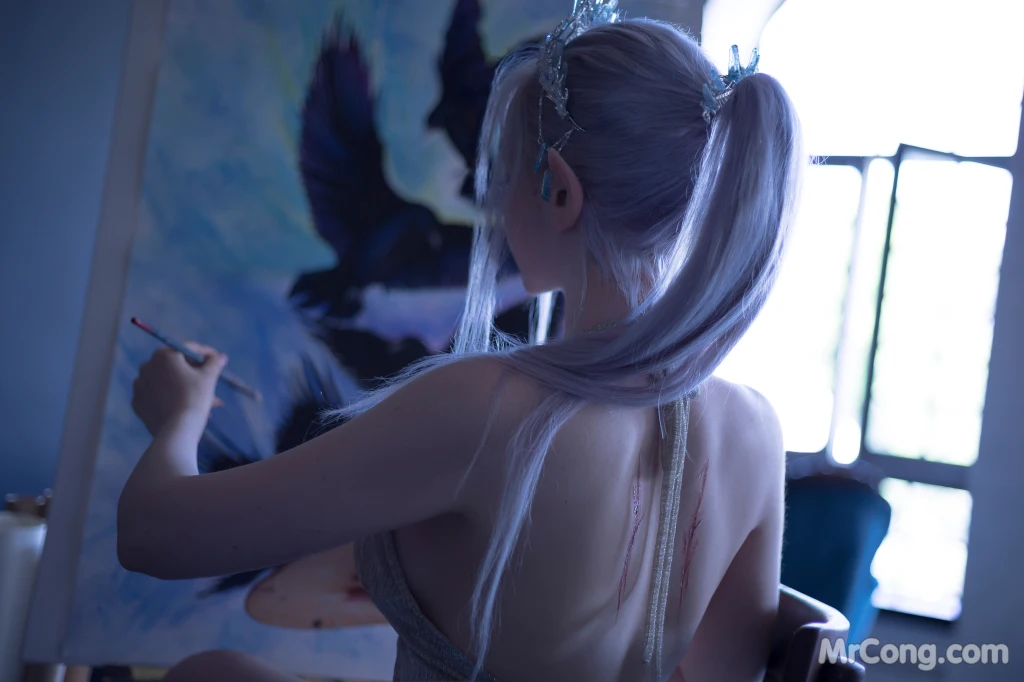 Coser@Sayathefox: Ice princess (25 photos)