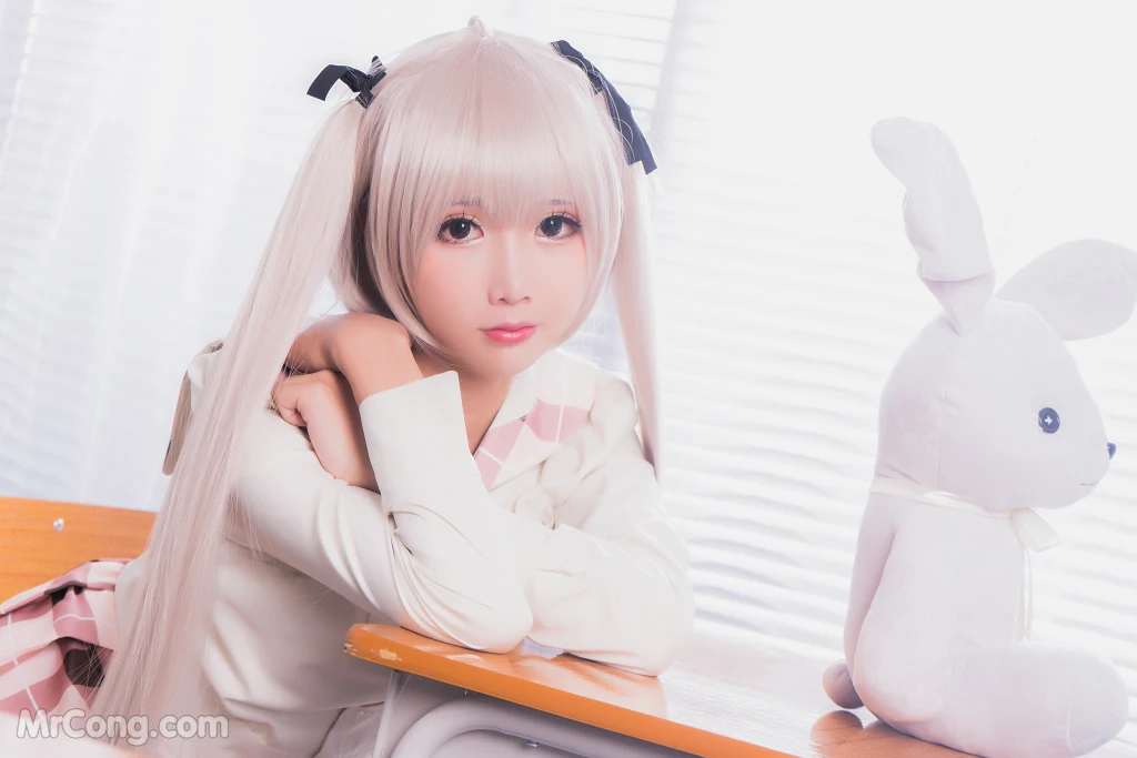 Coser@面饼仙儿 No.005: 黑丝穹妹 (48 photos)