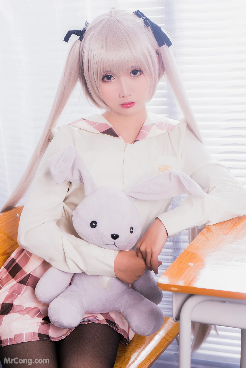 Coser@面饼仙儿 No.005: 黑丝穹妹 (48 photos)