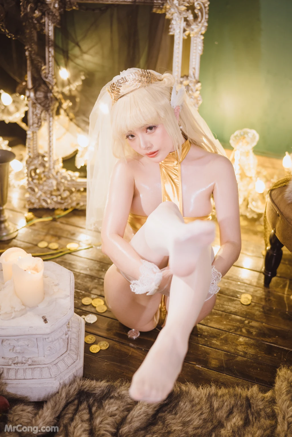 Coser@雯妹不讲道理 No.092: 发光精灵 (50 photos) 6 Coser@雯妹不讲道理 No.092: 发光精灵 (50 photos) 6