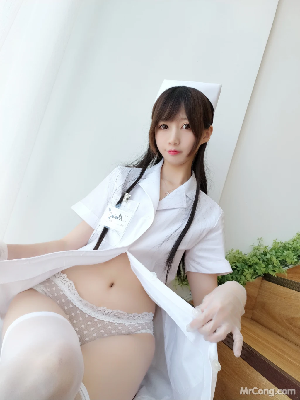 Coser@NAGISA魔物喵: 自摄系列02白丝护士包 (61 photos ) 7 Coser@NAGISA魔物喵: 自摄系列02白丝护士包 (61 photos ) 7