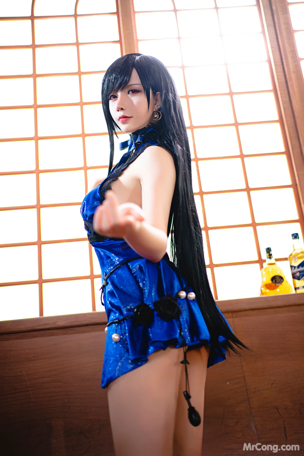 Coser@星之迟迟Hoshilily: 蒂法蓝礼服 (42 photos ) 19 Coser@星之迟迟Hoshilily: 蒂法蓝礼服 (42 photos ) 19