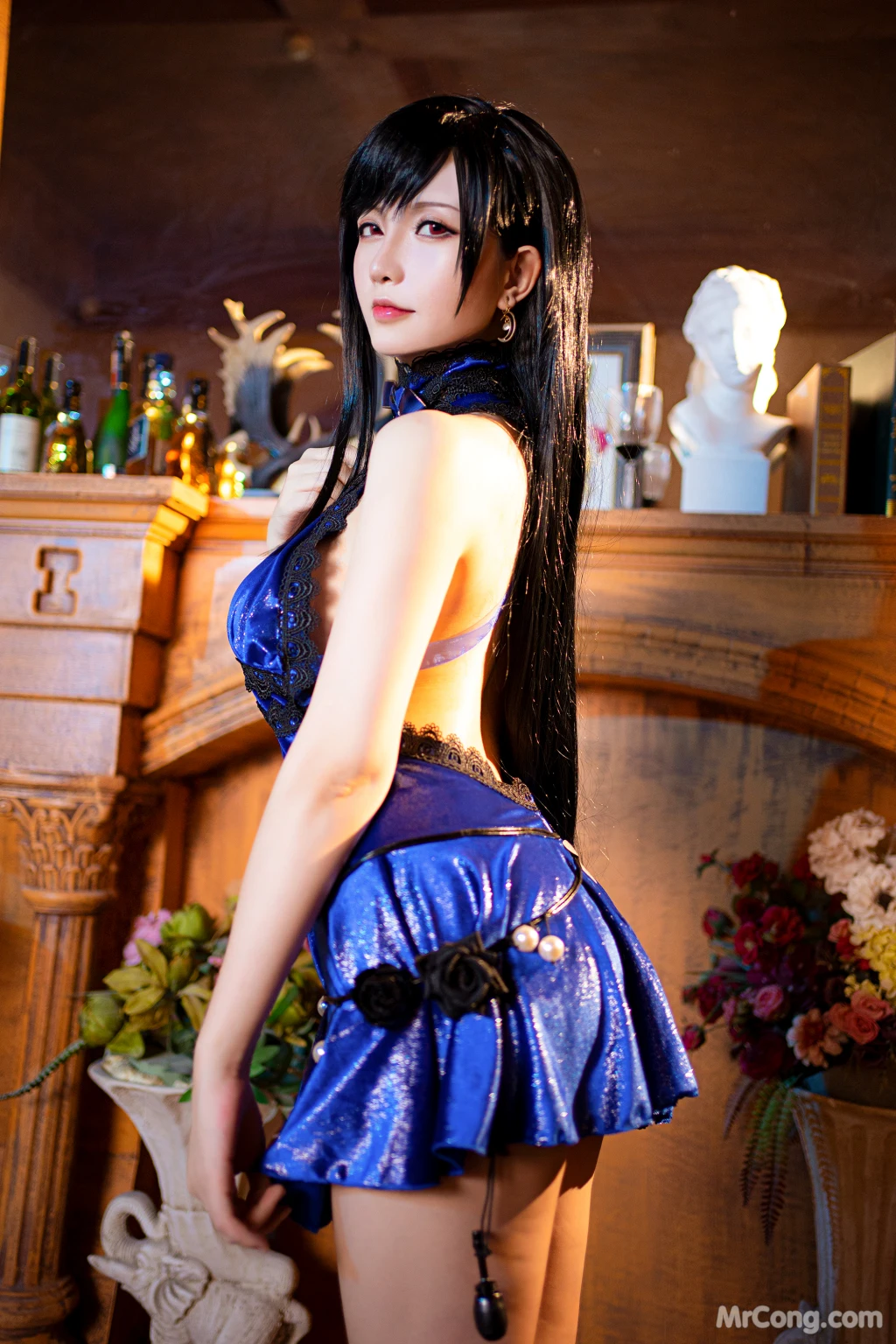 Coser@星之迟迟Hoshilily: 蒂法蓝礼服 (42 photos ) 7 Coser@星之迟迟Hoshilily: 蒂法蓝礼服 (42 photos ) 7