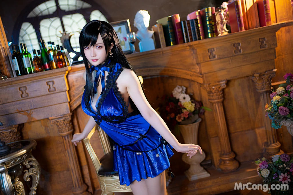 Coser@星之迟迟Hoshilily: 蒂法蓝礼服 (42 photos ) 2 Coser@星之迟迟Hoshilily: 蒂法蓝礼服 (42 photos ) 2